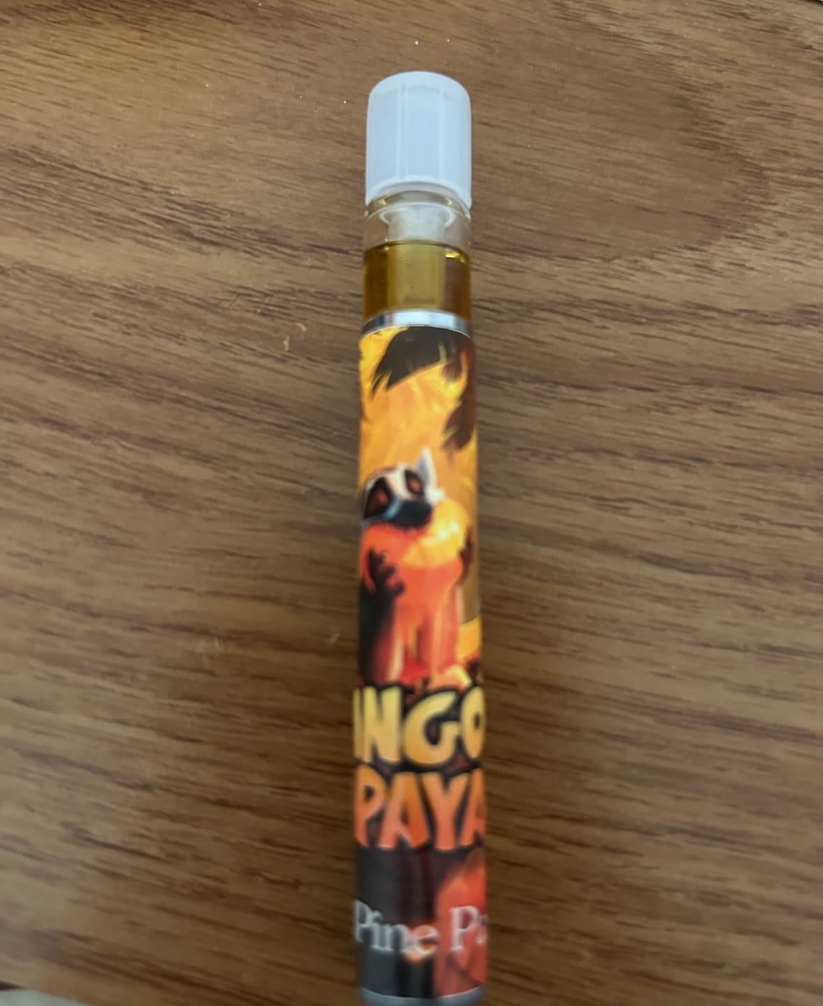 Customer photo review of Mango Papaya Live Rosin Disposable 0.5g