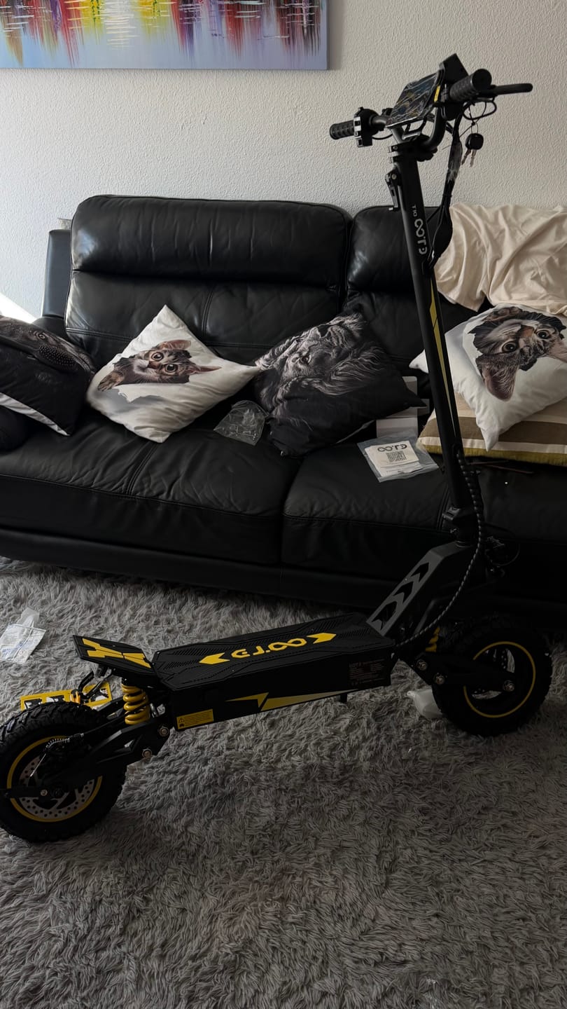 Customer photo review of OOTD T10 E-Scooter