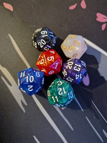 Customer photo review of Spindown D20 - 6er-Set