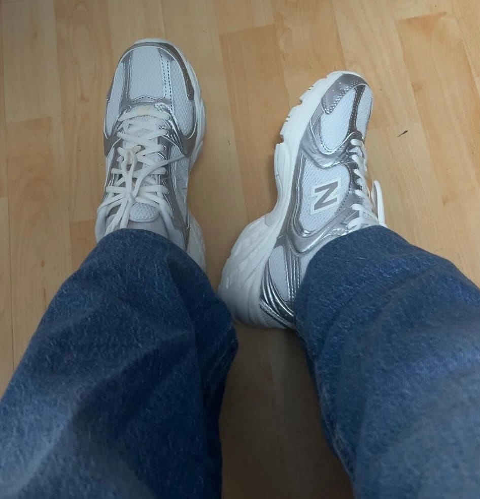 Customer photo review of Zapatilla New Balance 530P Mujer Blanco