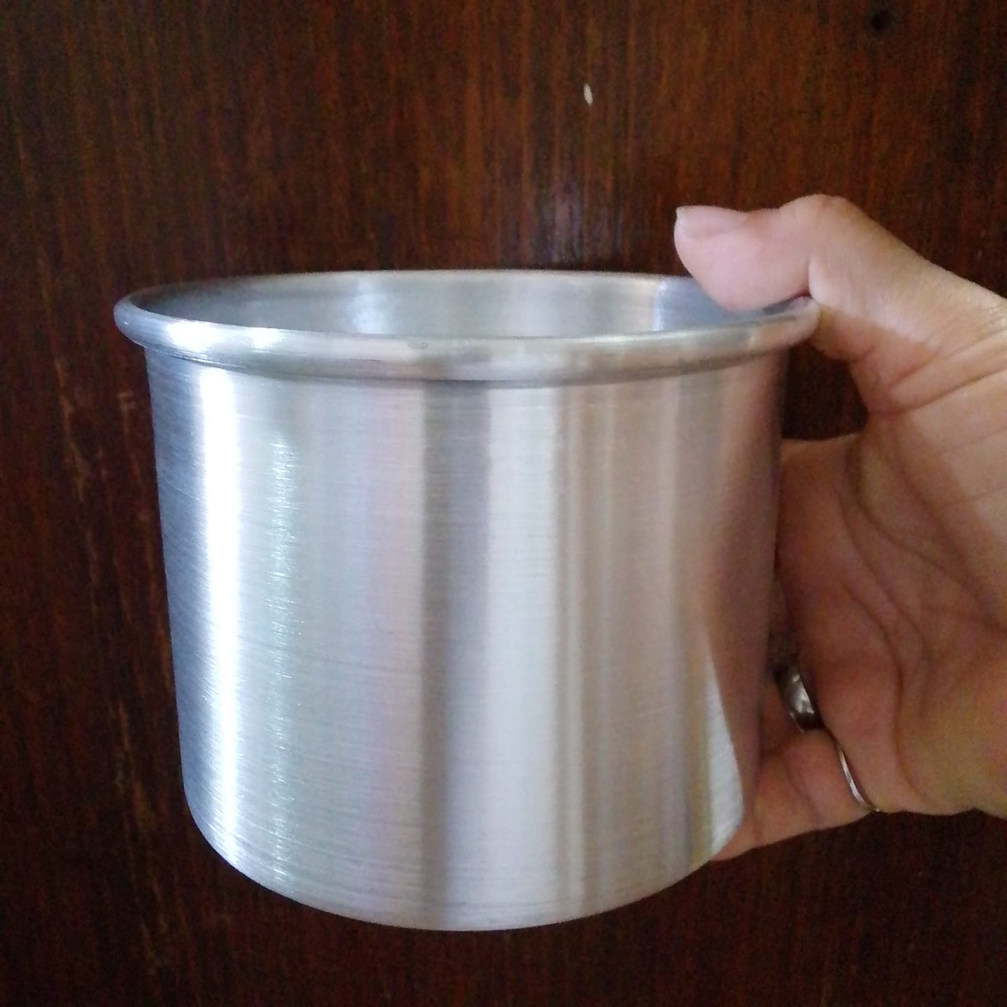 Customer photo review of Molde Torta Fijo de Aluminio X Mayor