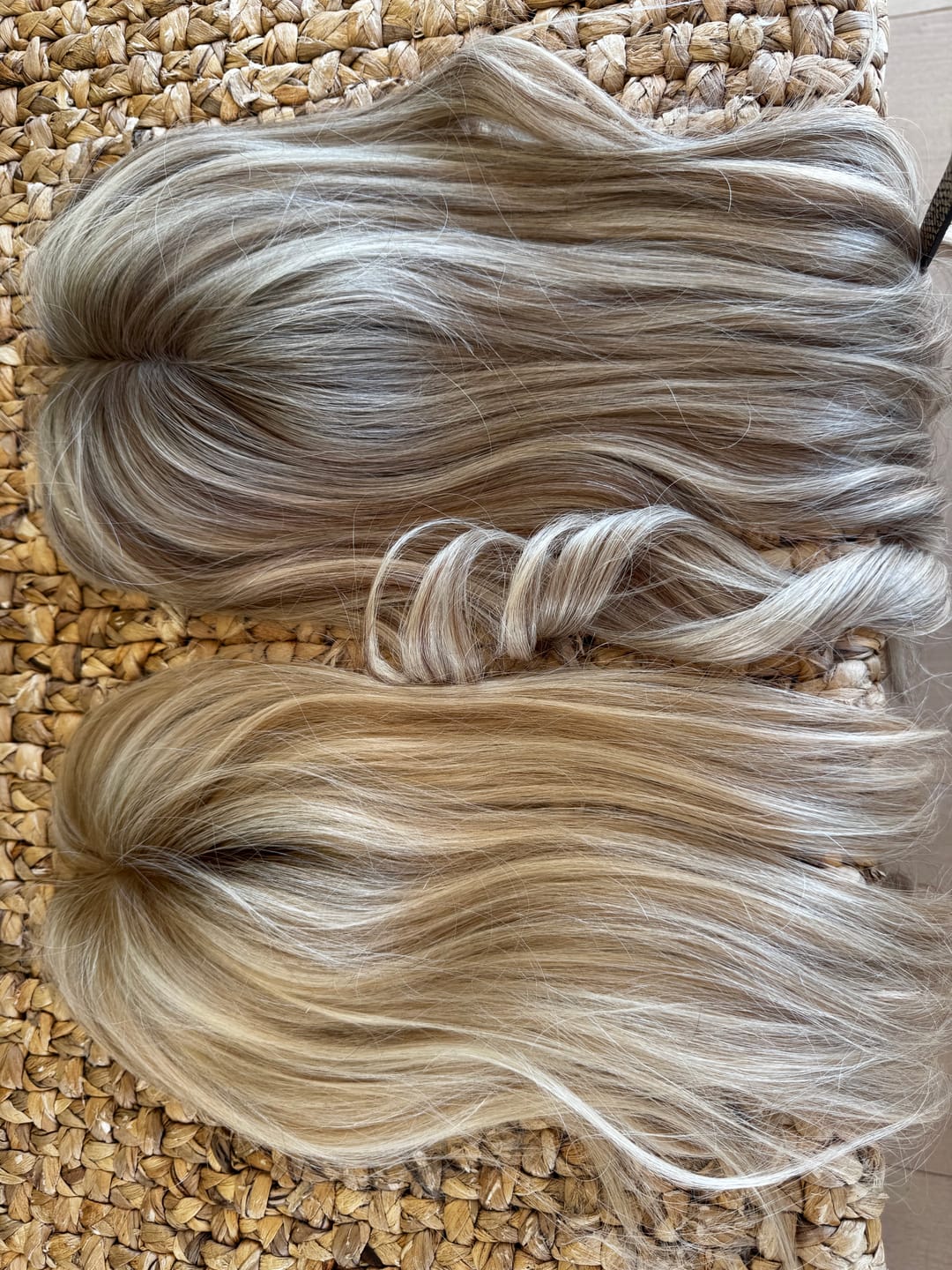 Customer photo review of Elsie Full Volume Hair Topper