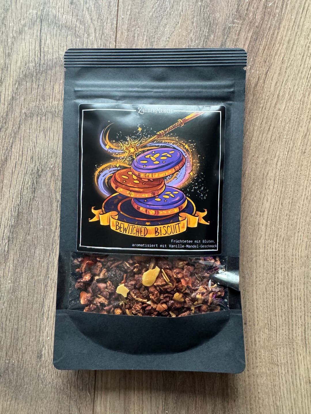 Customer photo review of Bewitched Biscuit – Früchtetee mit Vanille-Mandel-Geschmack