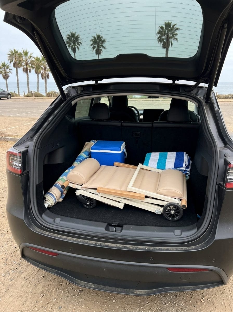 Customer photo review of Bring Mom Along – Foldable Comfort Chair