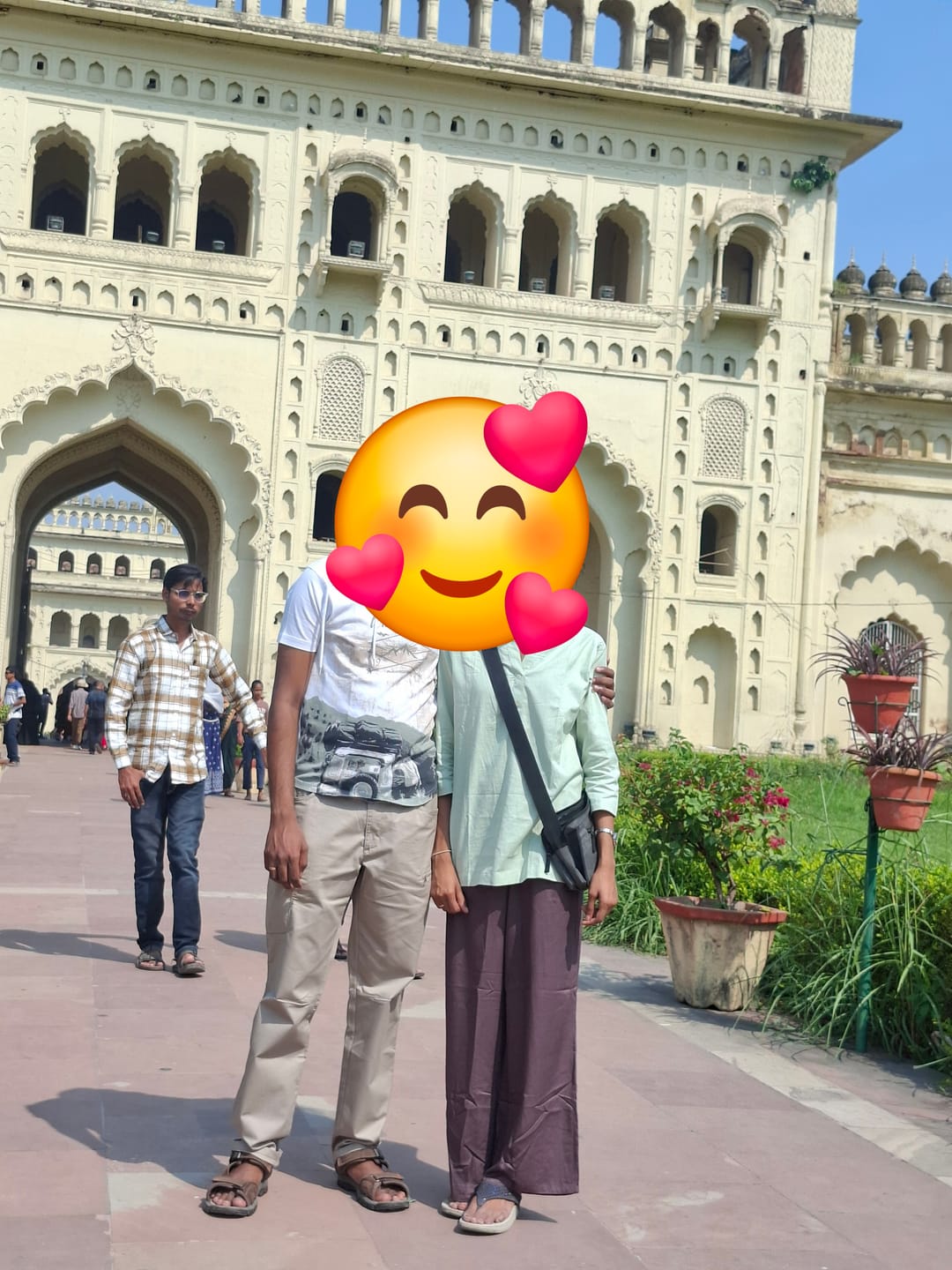 Customer photo review of Women Brinjal Viscose Palazzo Pant