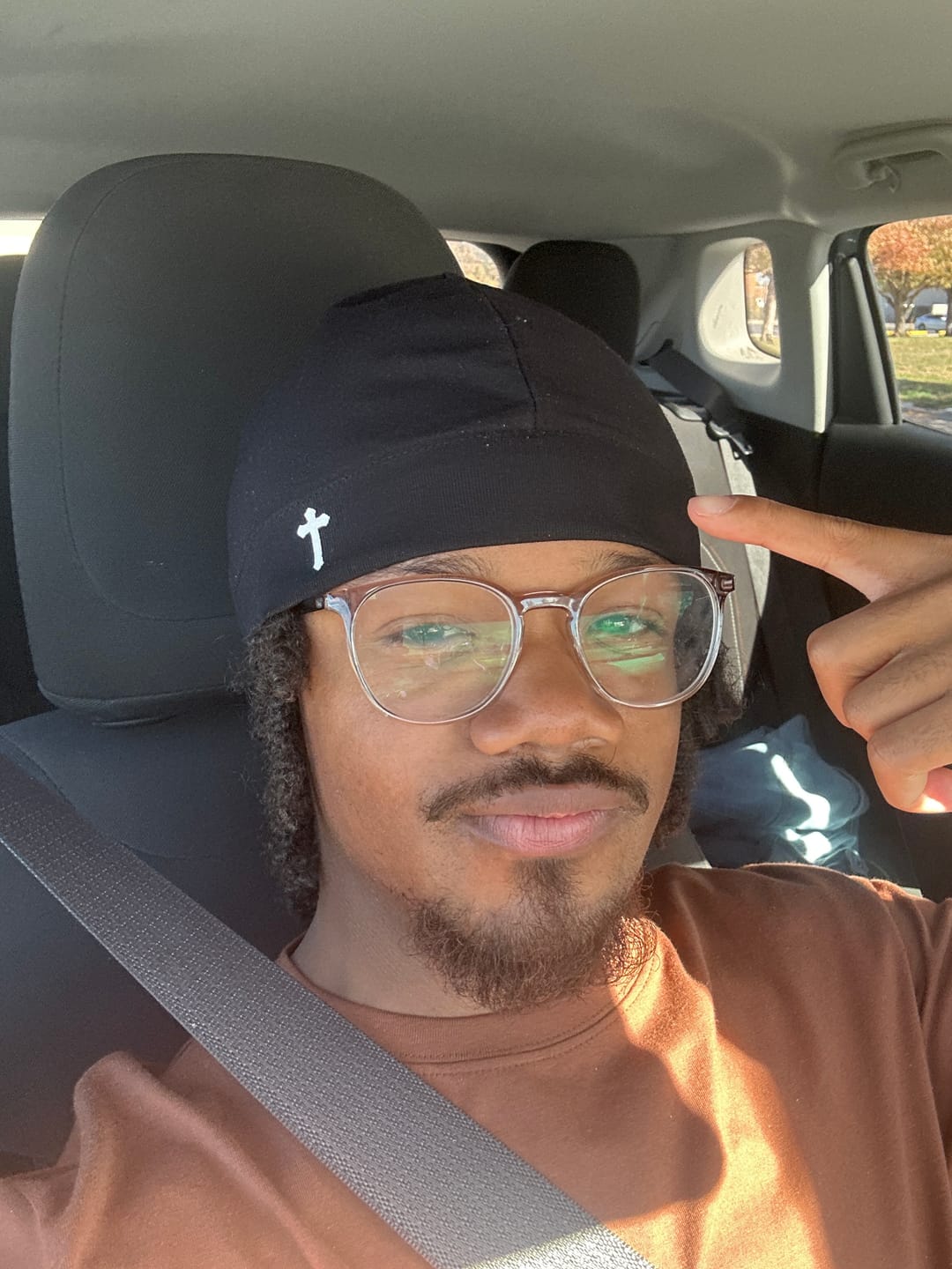 Customer photo review of DAILY VI (BLACK) (SATIN-LINED)