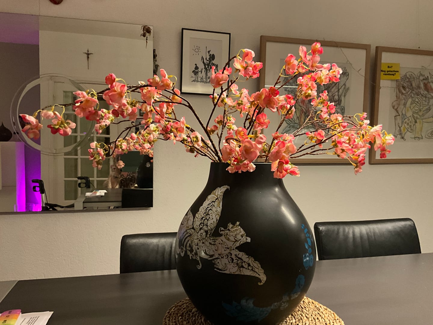 Customer photo review of Zijden Bloesem - Fuchsia roze