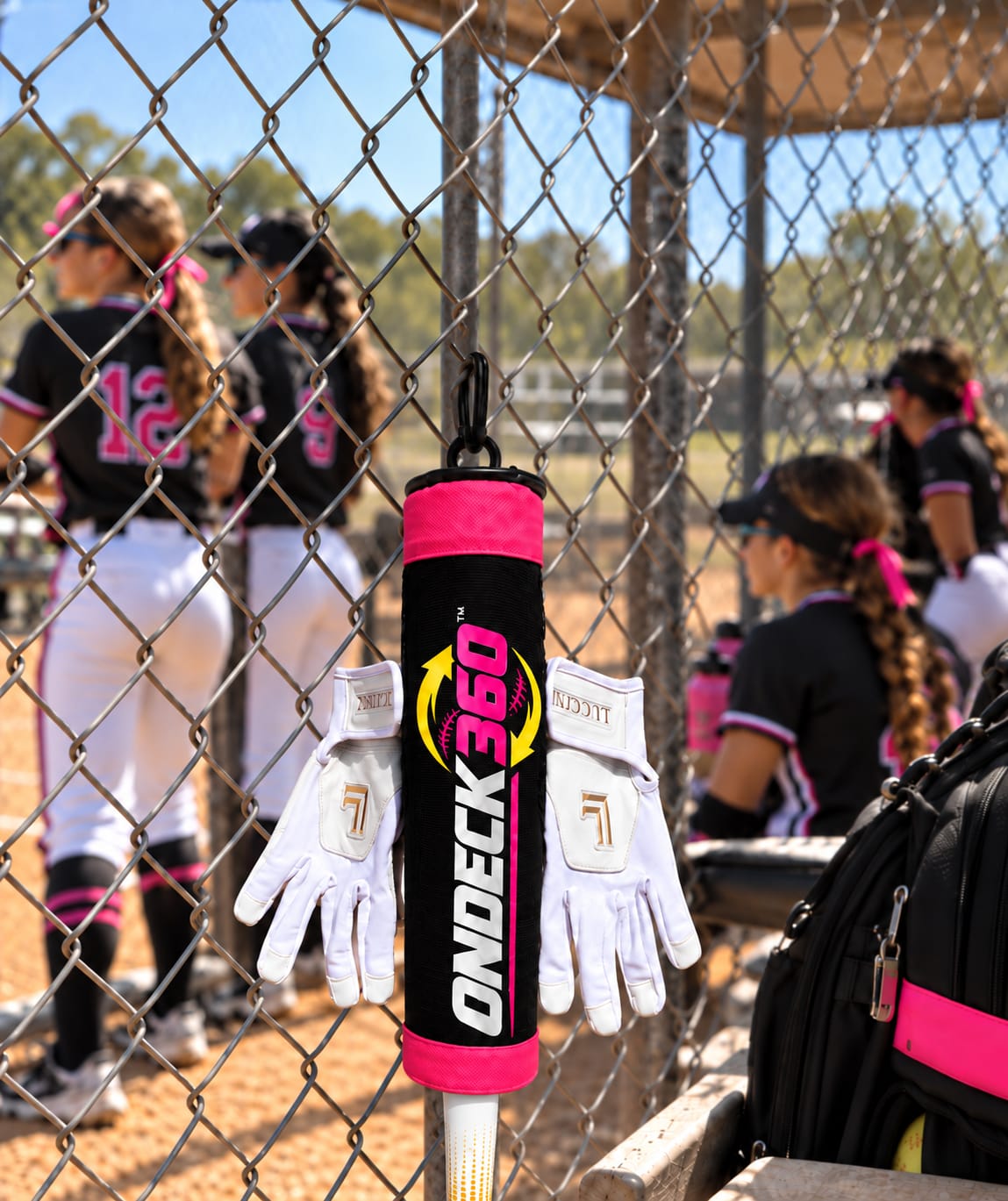 Customer photo review of Softball Series – White/White