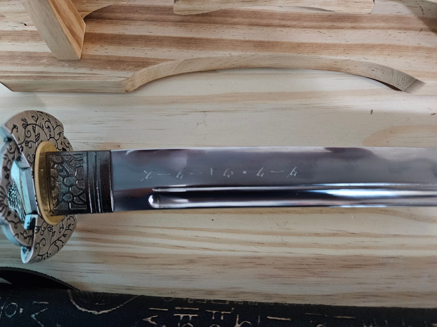 Customer photo review of Custom Your Own Katana