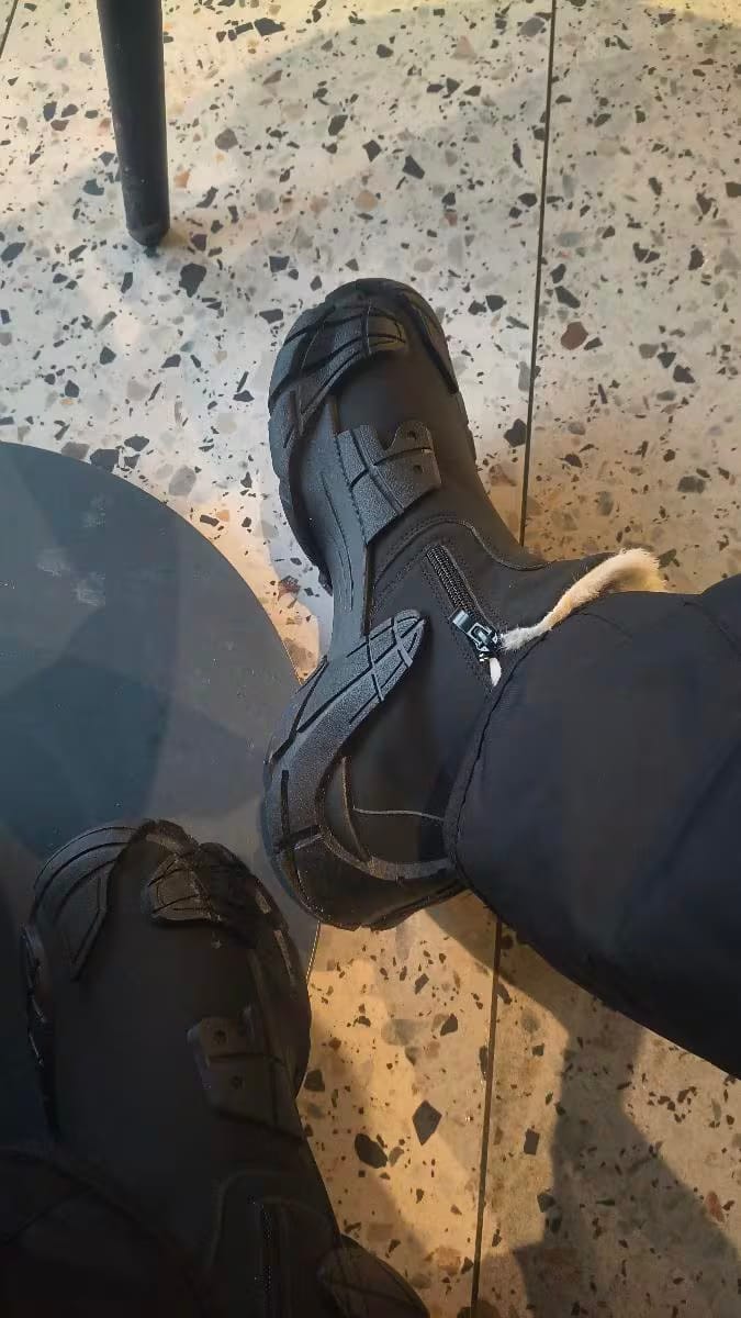 Customer photo review of ThermoBoots – wasserdicht, warm gefüttert und leicht statt klobig