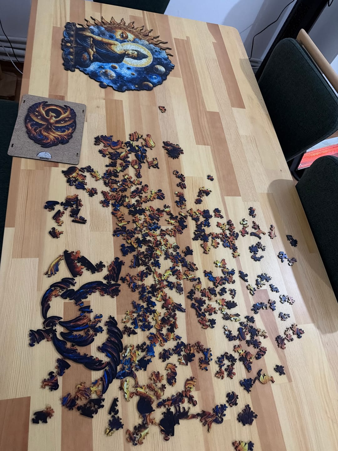 Customer photo review of Evrensel Işık Buda- Ahşap Puzzle