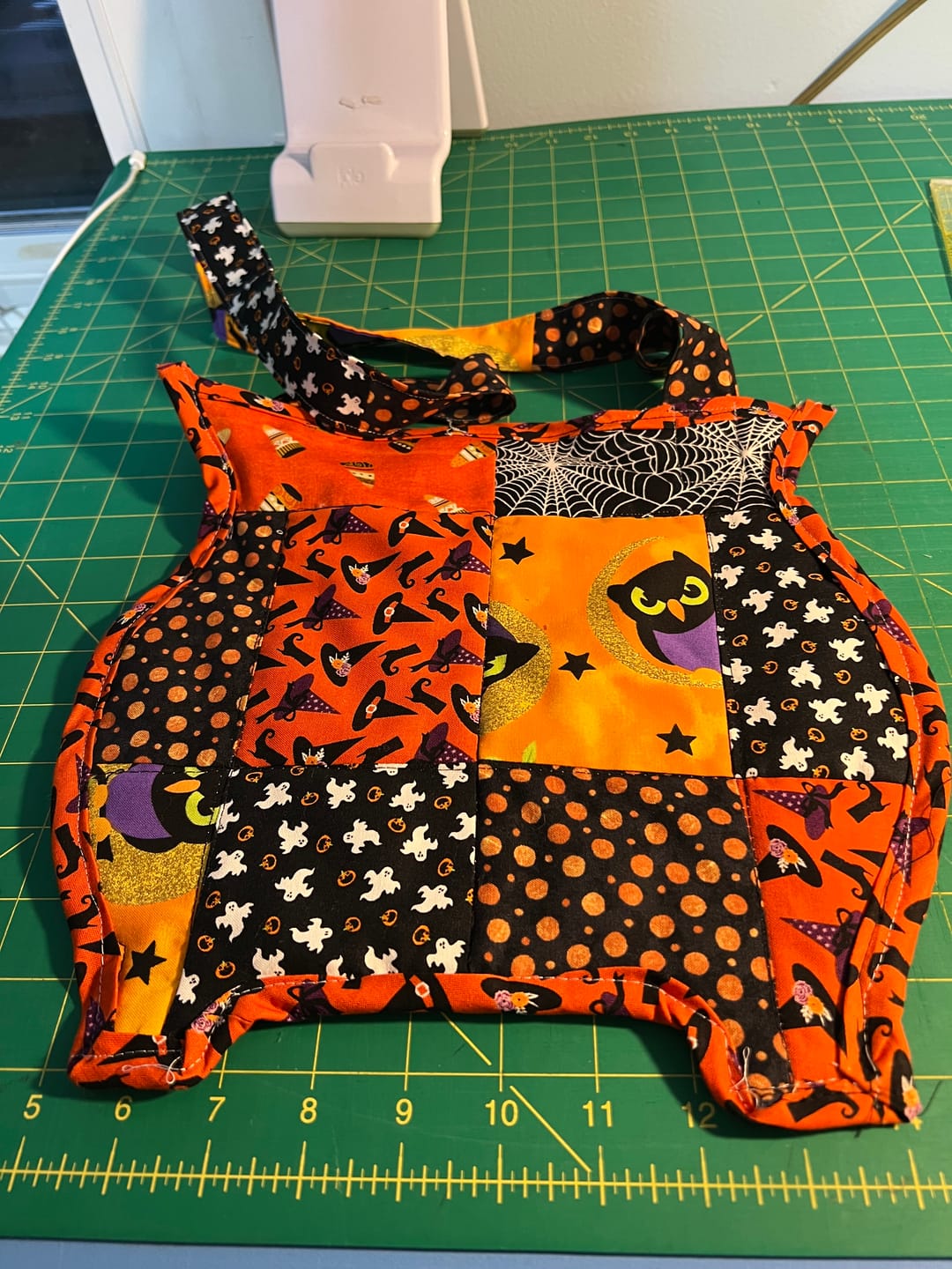 Customer photo review of 14 Downloadable PDF Halloween Quilt Patterns (sent via email)