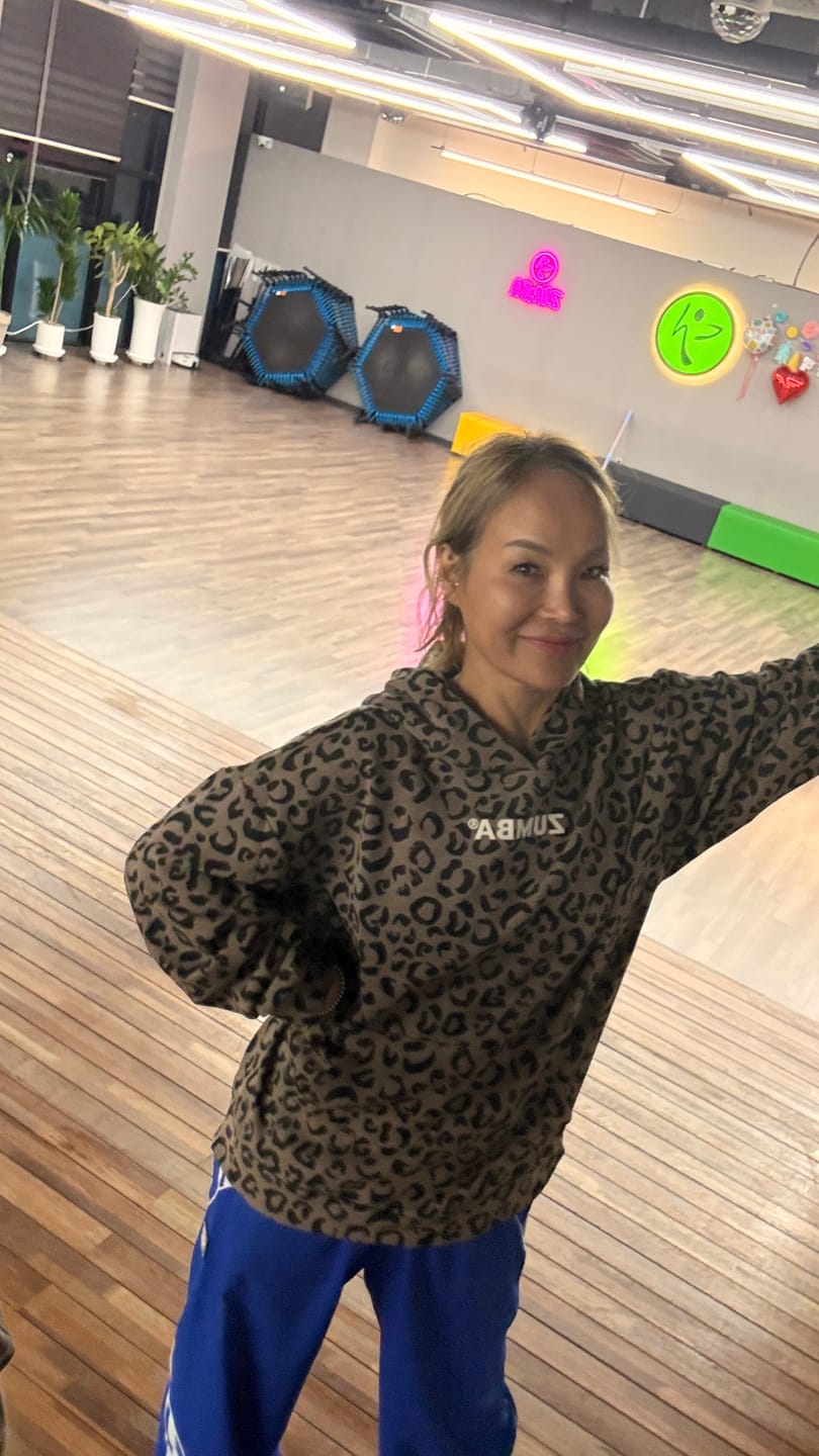 Customer photo review of Zumba Modal Printed Pullover Sweatshirt