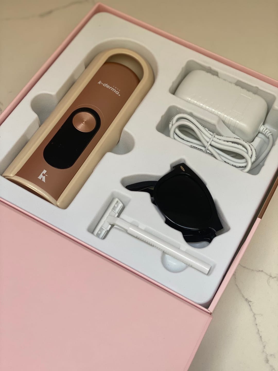 Customer photo review of Love K-Derma Body Silk IPL