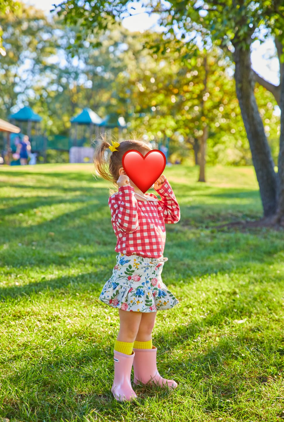 Customer photo review of Meadow Floral Tea Skort