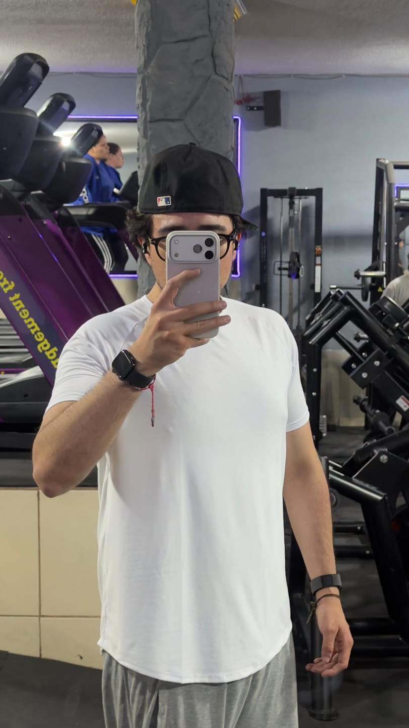 Customer photo review of Training Sport Tee - White