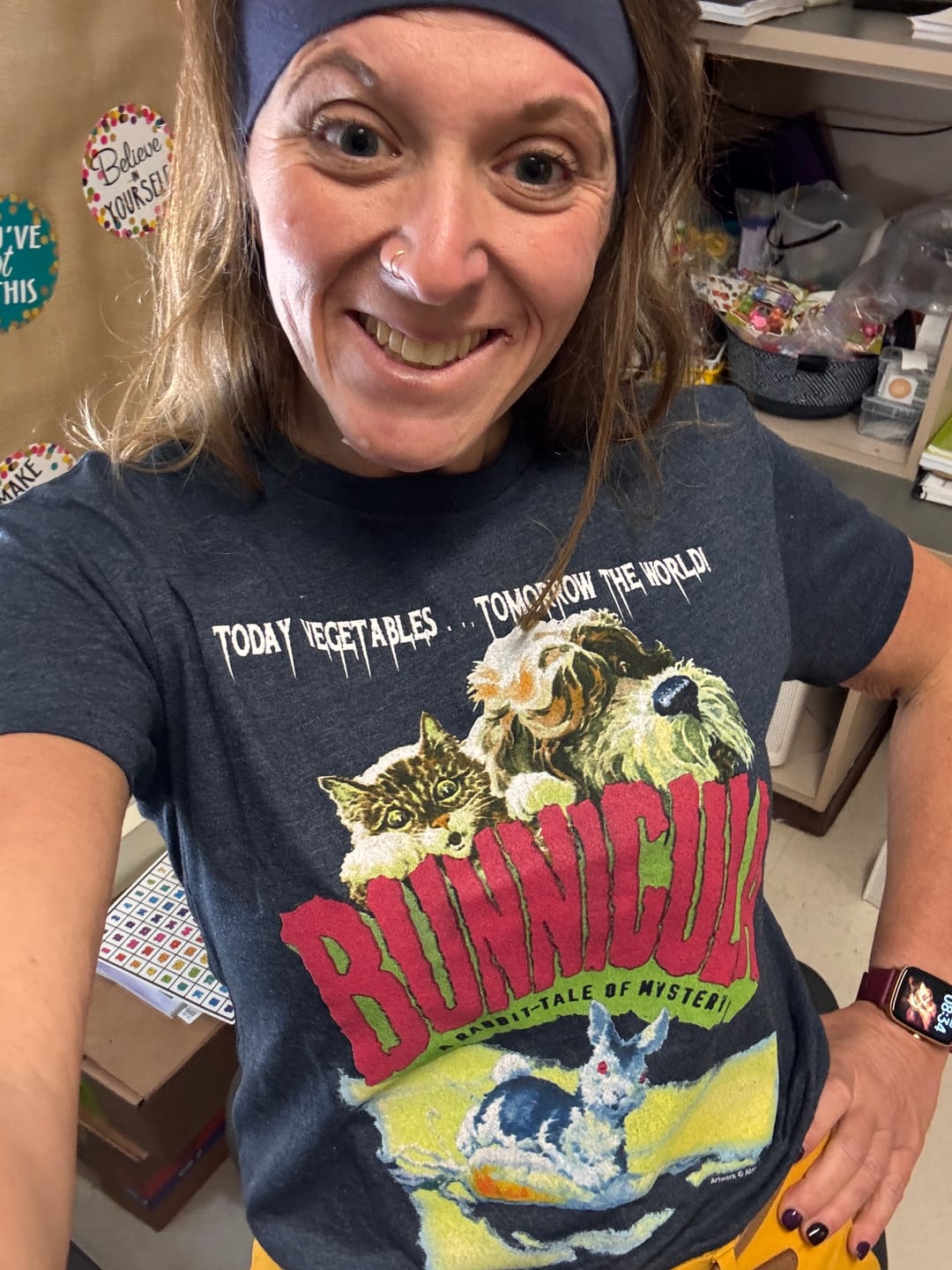 Customer photo review of Bunnicula Unisex T-Shirt