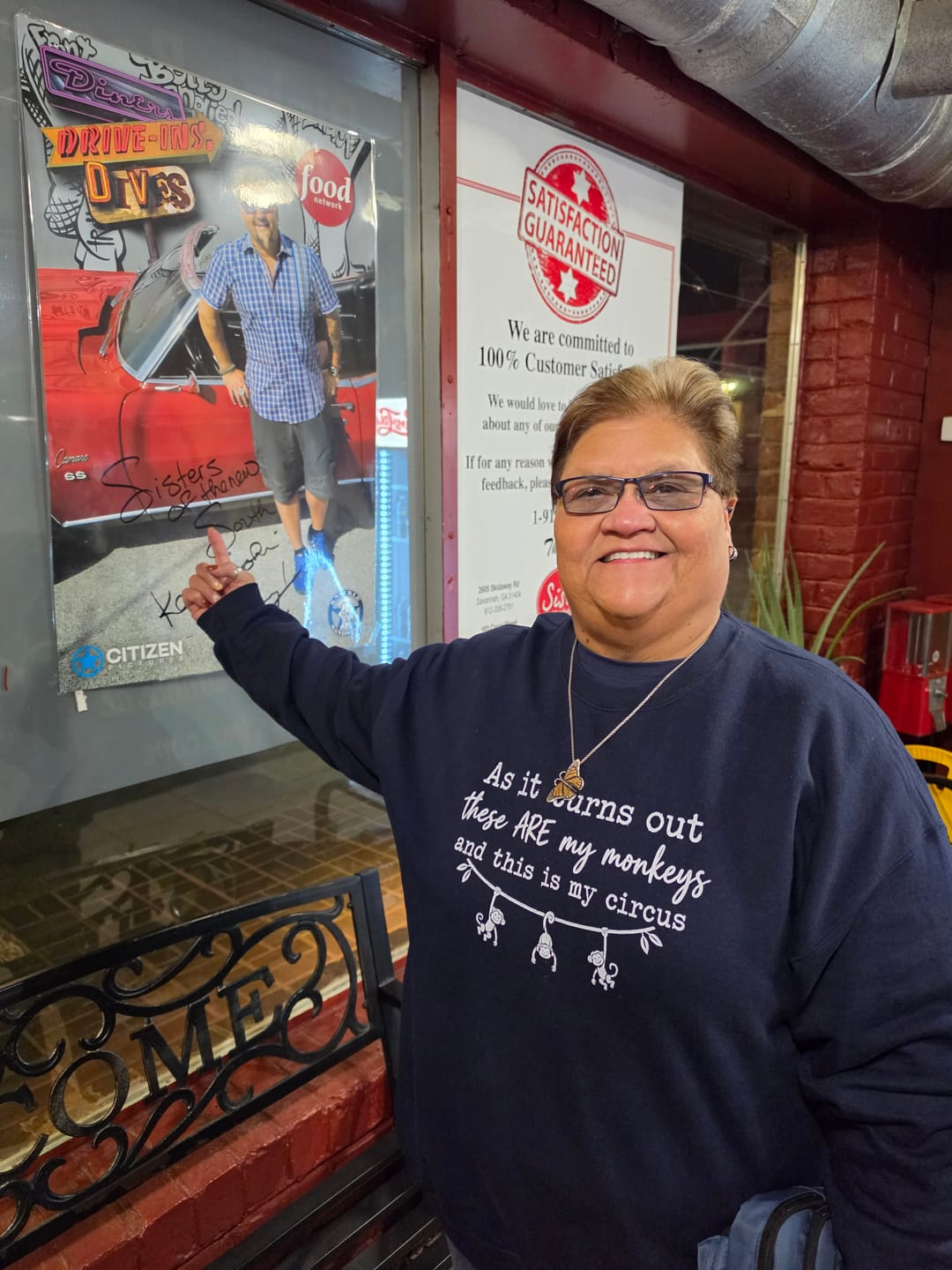 Customer photo review of My Circus Sweatshirt