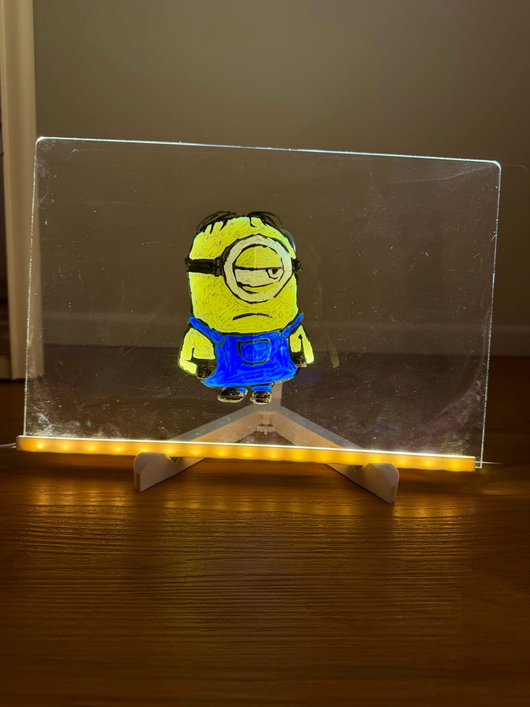 Customer photo review of GlowSketch™ – LED Drawing & Message Board