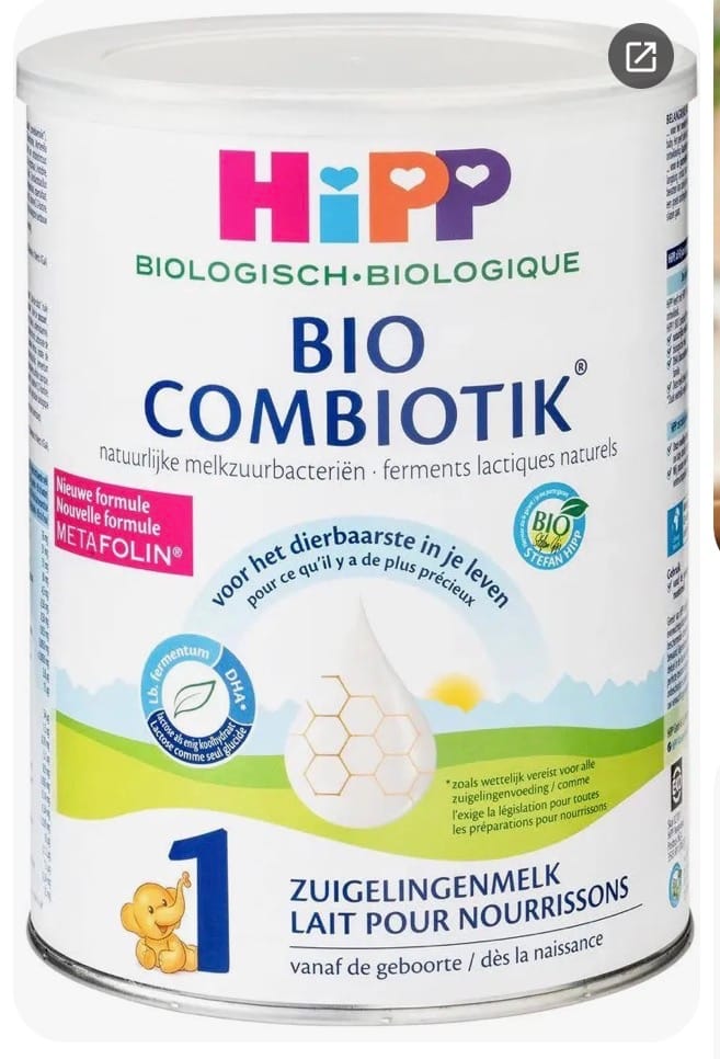Customer photo review of HiPP Dutch Stage 1 Organic Combiotic Formula 800g