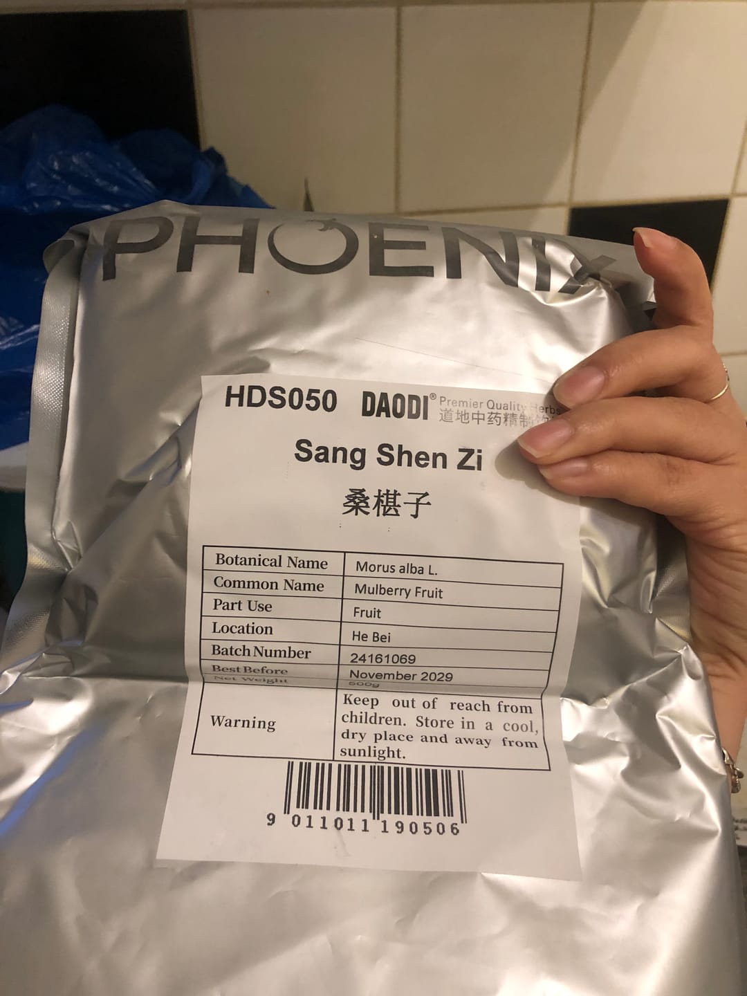 Customer photo review of Dried Mulberry Fruit (Sang Shen Zi) | (500g)