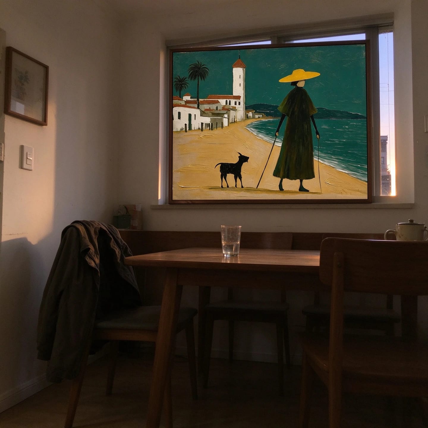 Customer photo review of Seaside Stroll with Dog