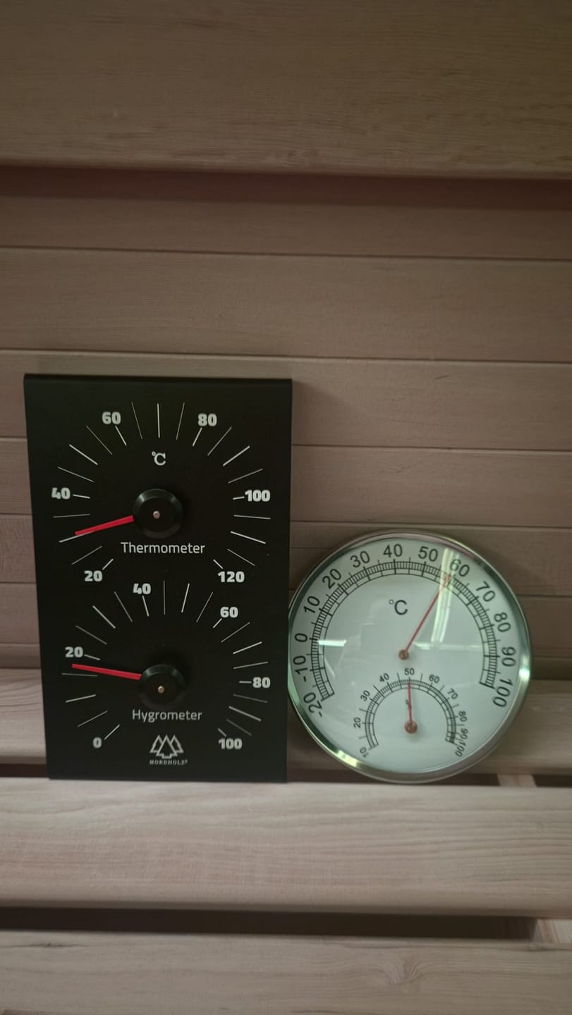 Customer photo review of Sauna Starter Bundle Deluxe