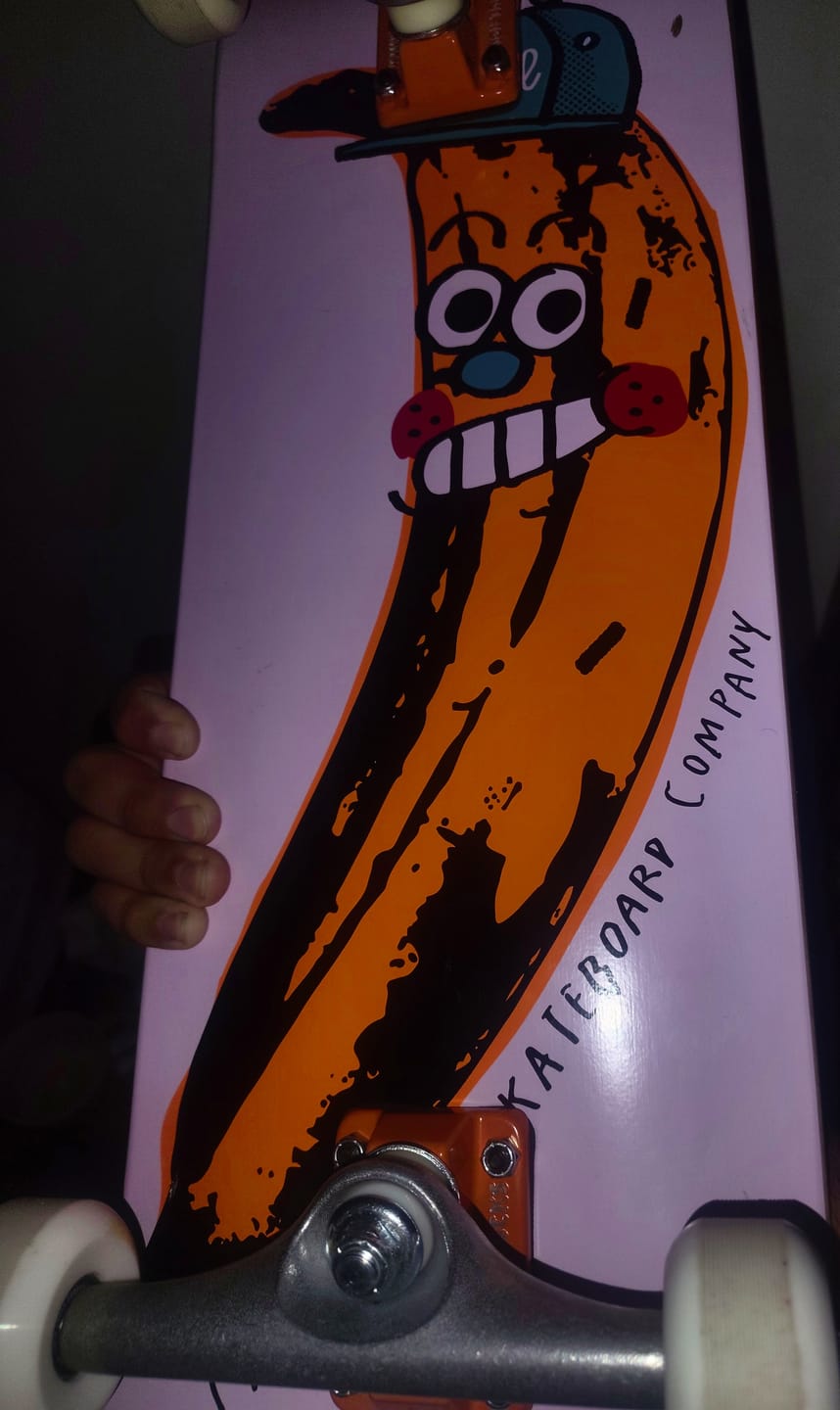 Customer photo review of Pill - Tabla Completa Mario Banana Pink/Orange 8.25 x 31.75