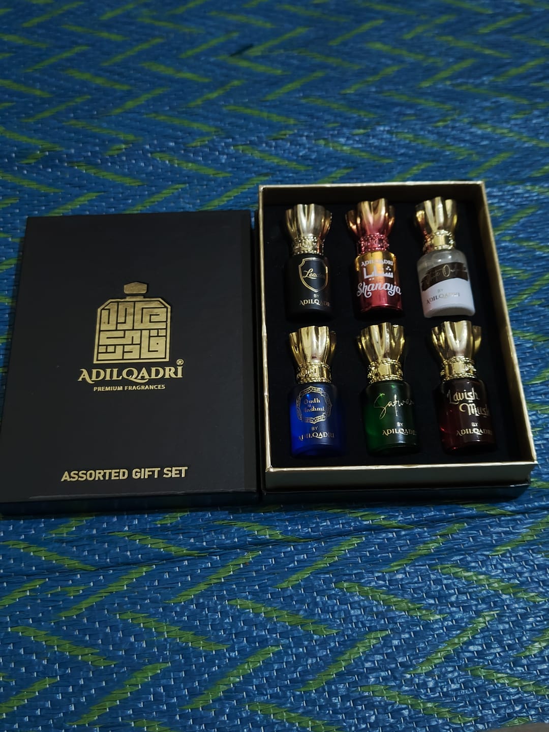 Customer photo review of Assorted Luxury Attar Perfume Gift Set (6 × 5.5Ml)