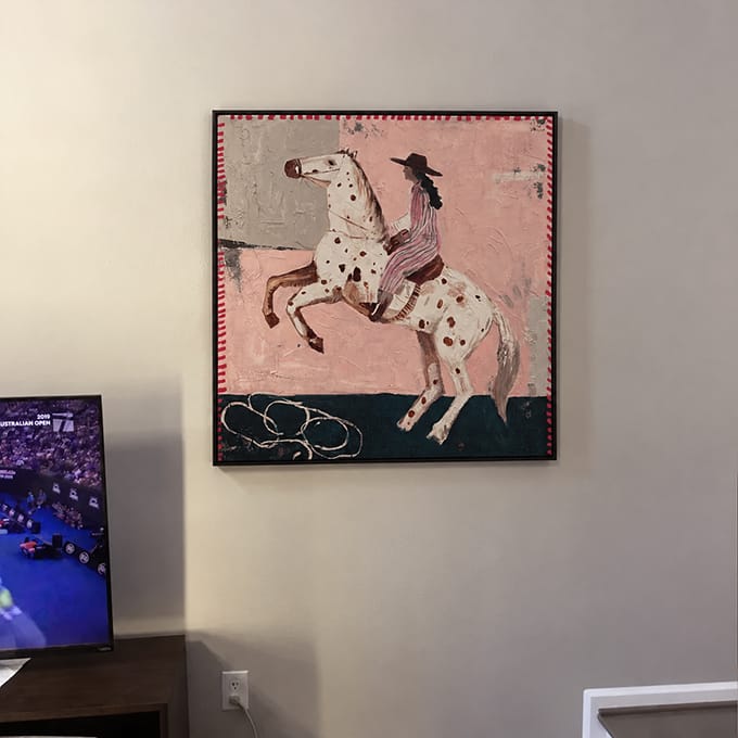 Customer photo review of Vintage Americana Art #VA095