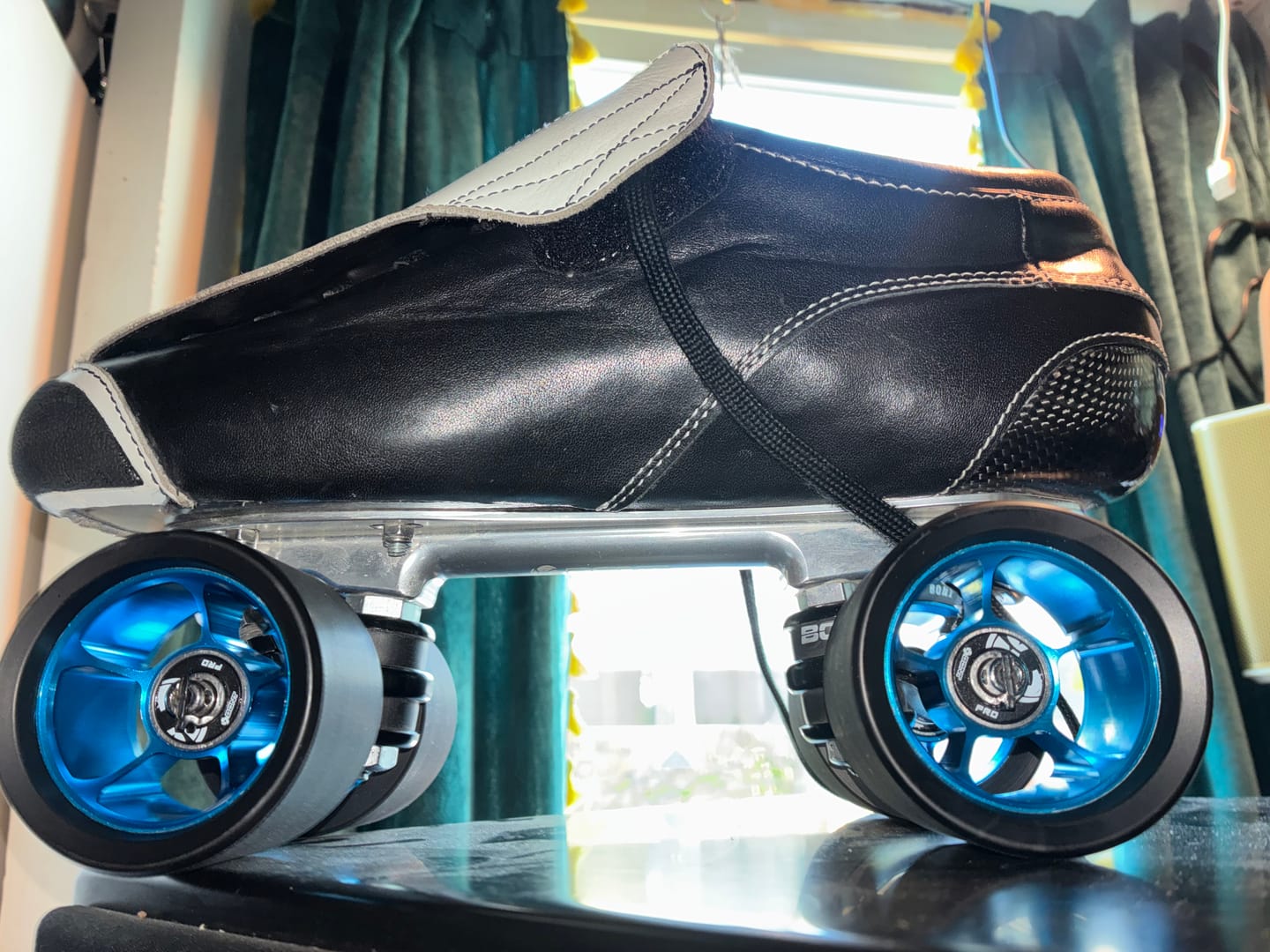 Customer photo review of Royal Assassin Indoor Roller Skate Wheels