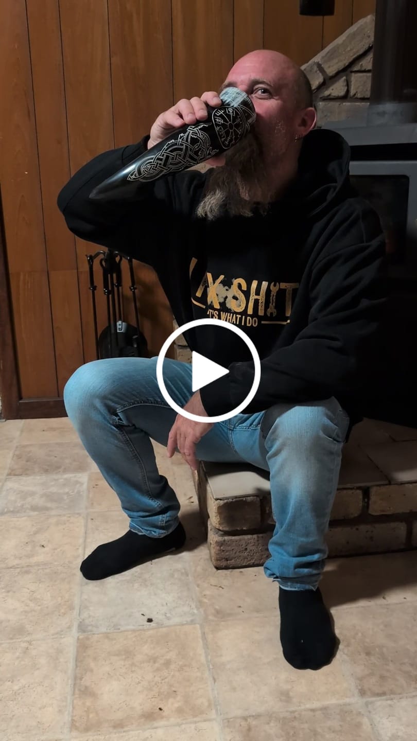Customer video review of Serpent's Fury Drinking Horn