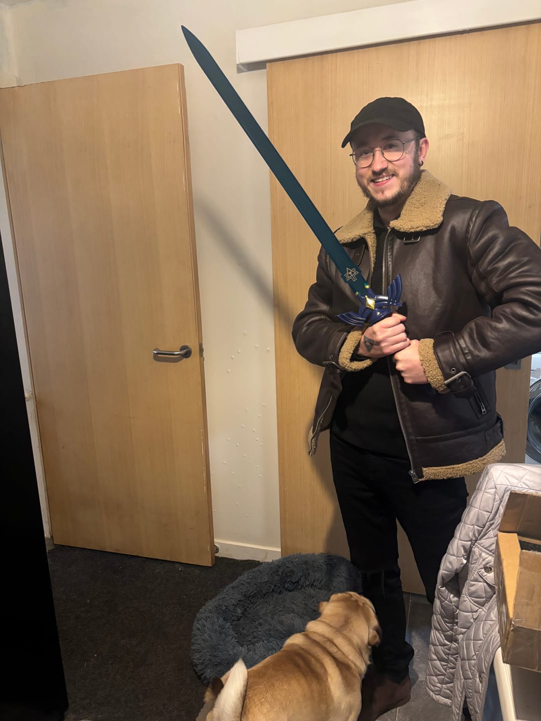Customer photo review of Legend Of Zelda Tears Of The Kingdom - Master Sword