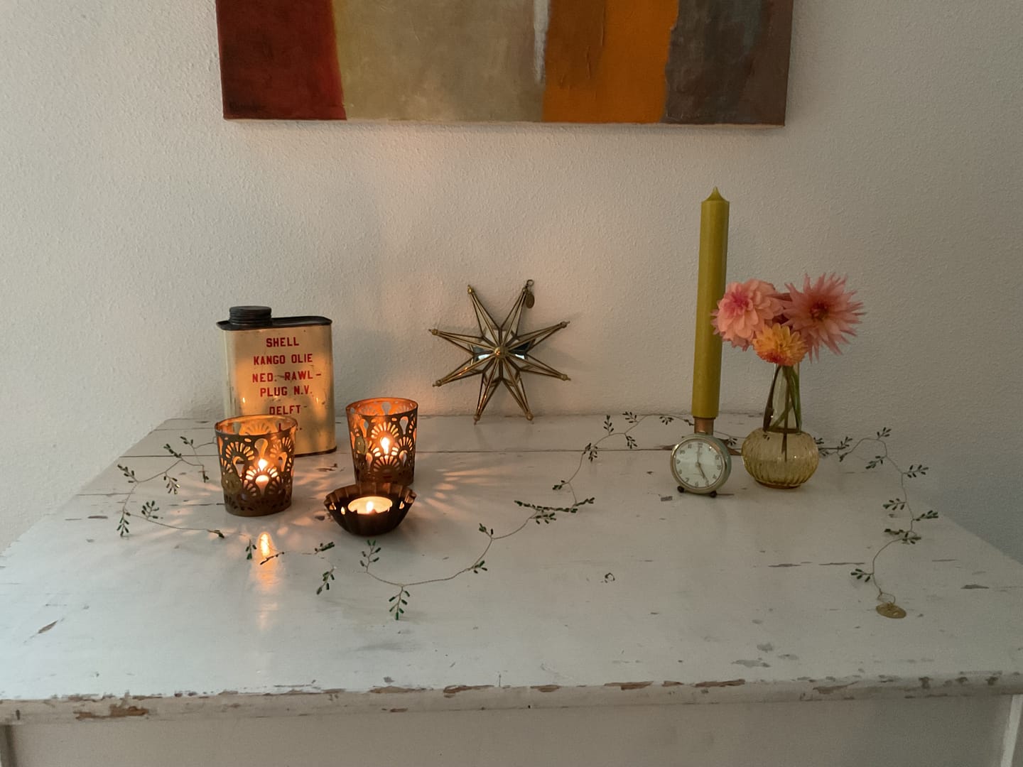 Customer photo review of Beaded Wire Garland