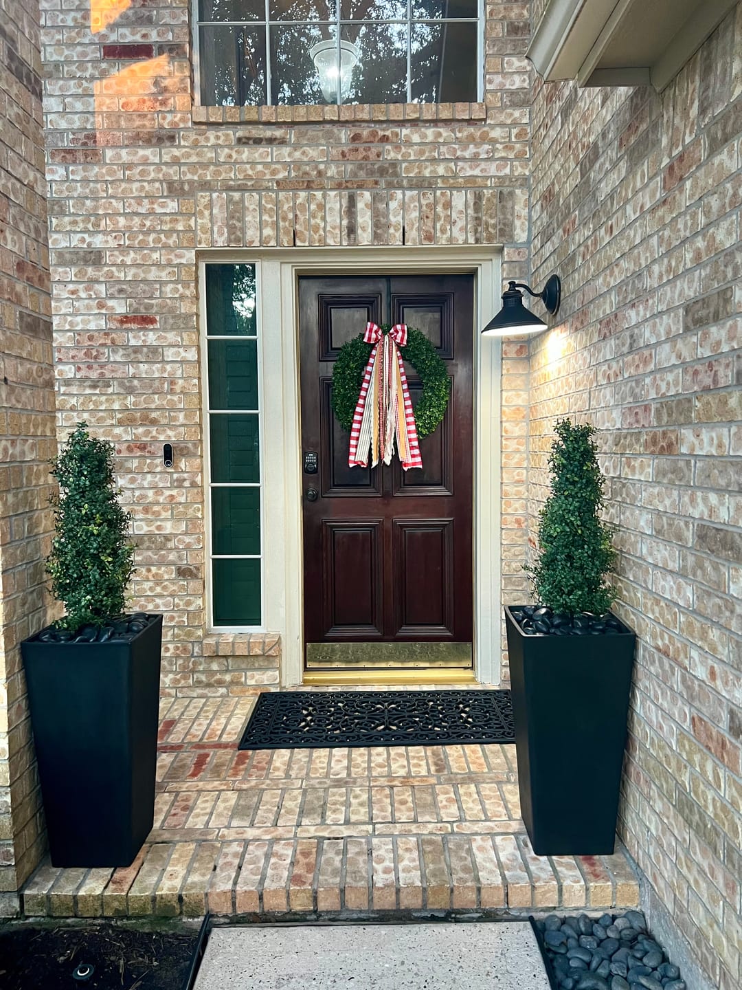Customer photo review of Golden Swiss Heritage Wreath Ribbon