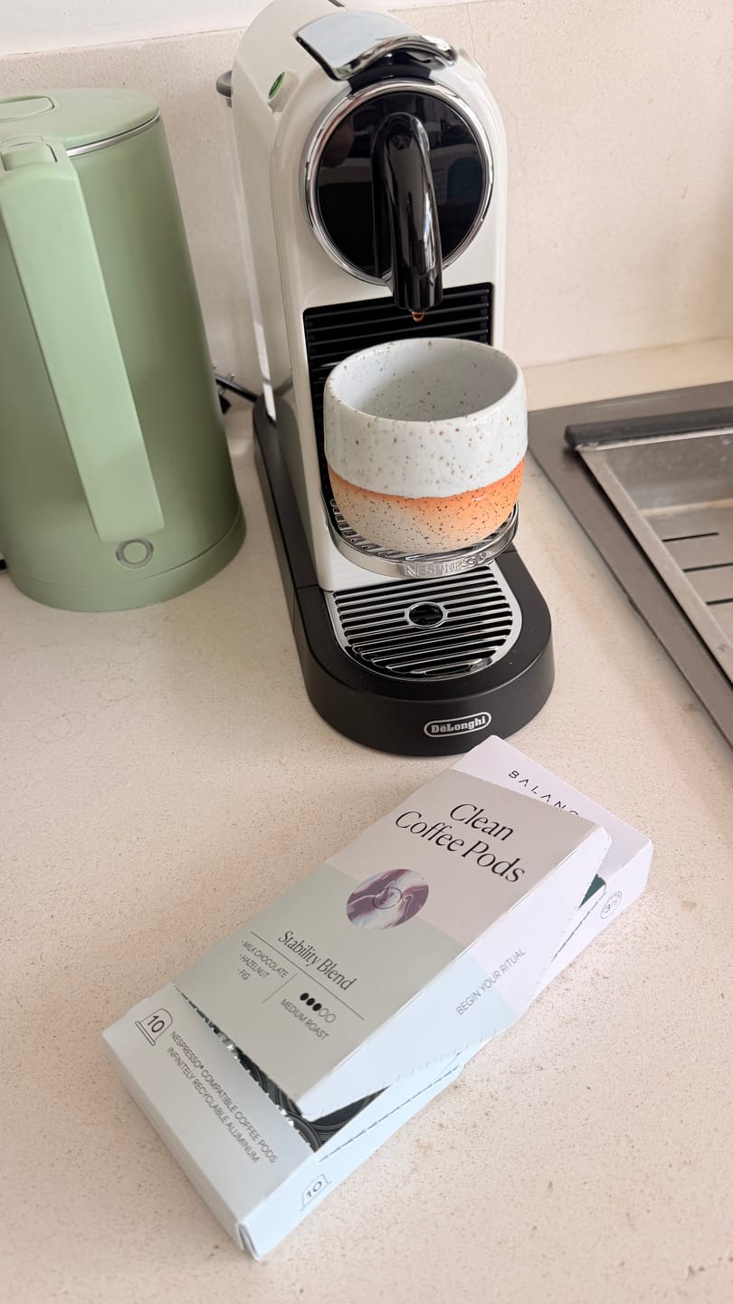 Customer photo review of Clean Coffee Pods