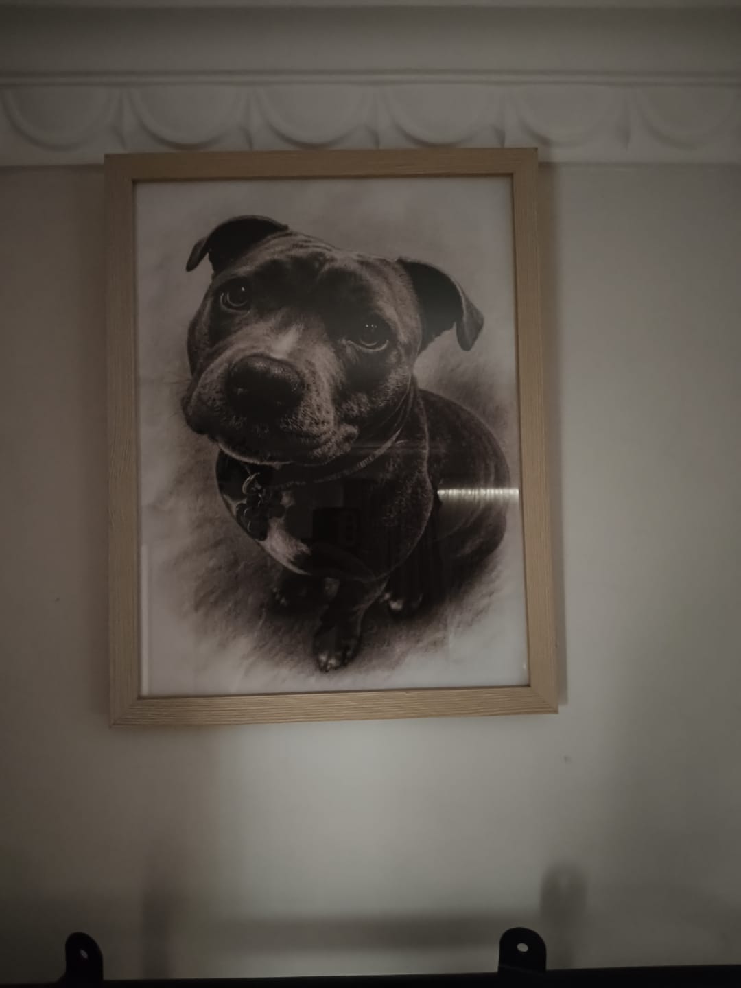Customer photo review of Personalised Poster - Charcoal