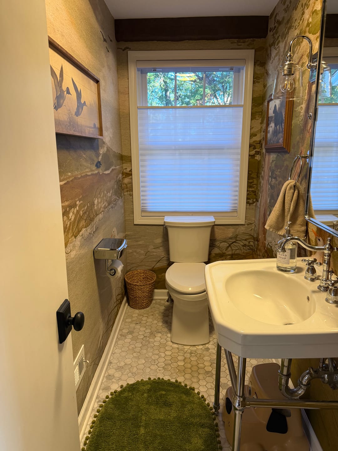Customer photo review of Nils Wallpaper by Celeste Clark