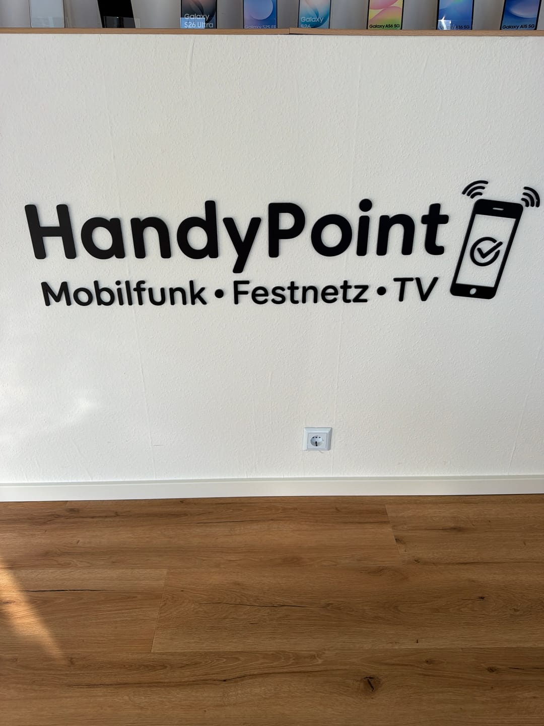 Customer photo review of 3D Logo Ahmet HandyPoint Cuxhaven