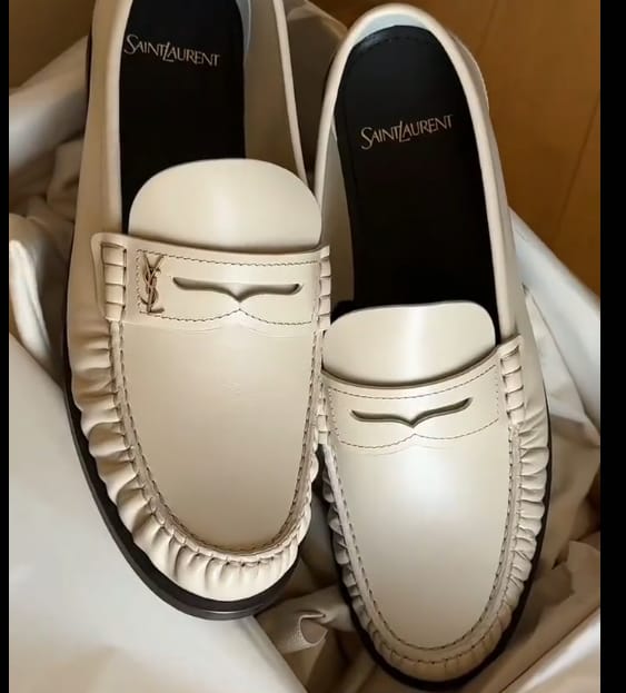 Customer photo review of YSL 2026 Loafer Suede Leather