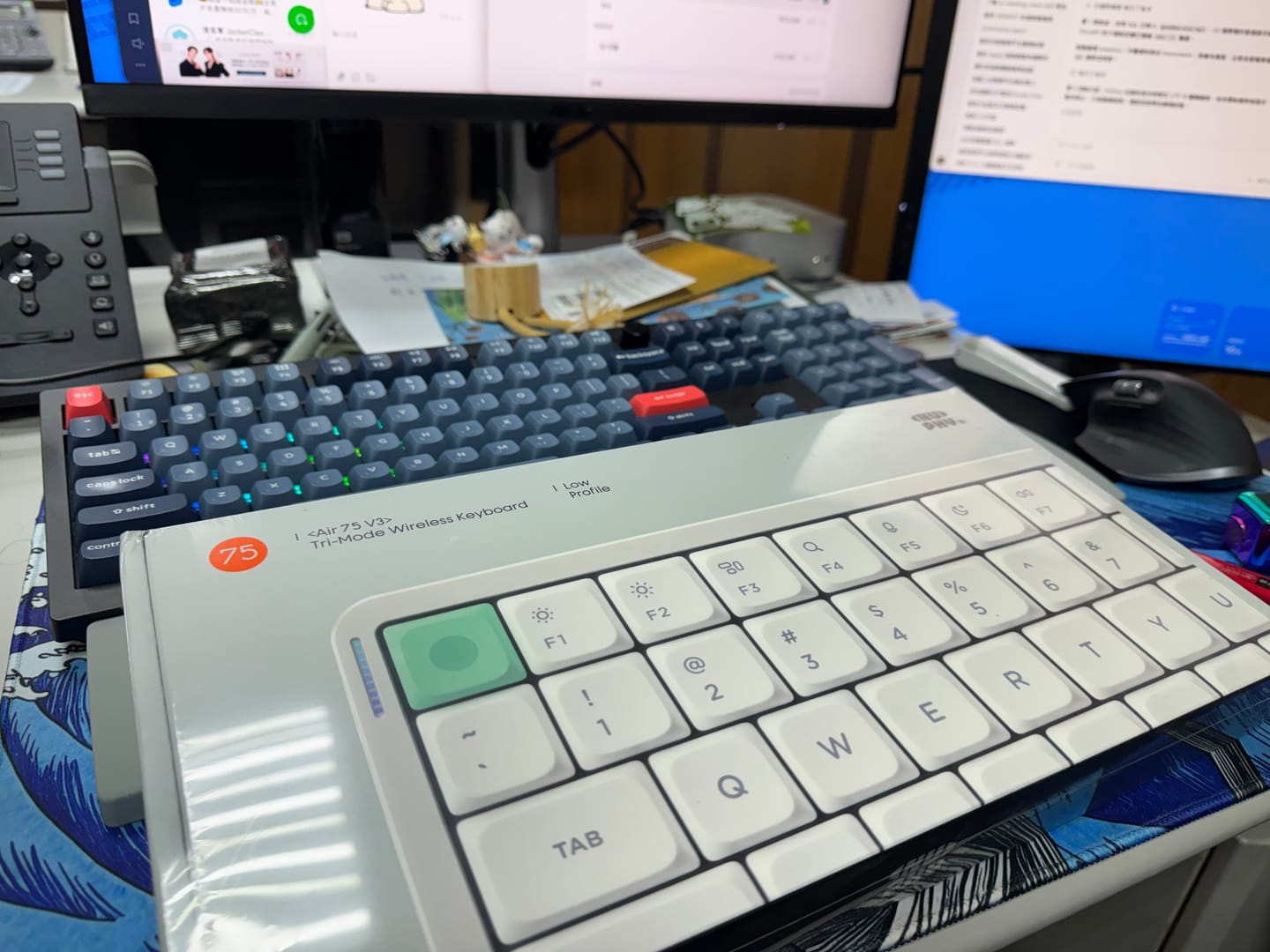 Customer photo review of NuPhy Air75 V3 三模無線矮軸機械鍵盤
