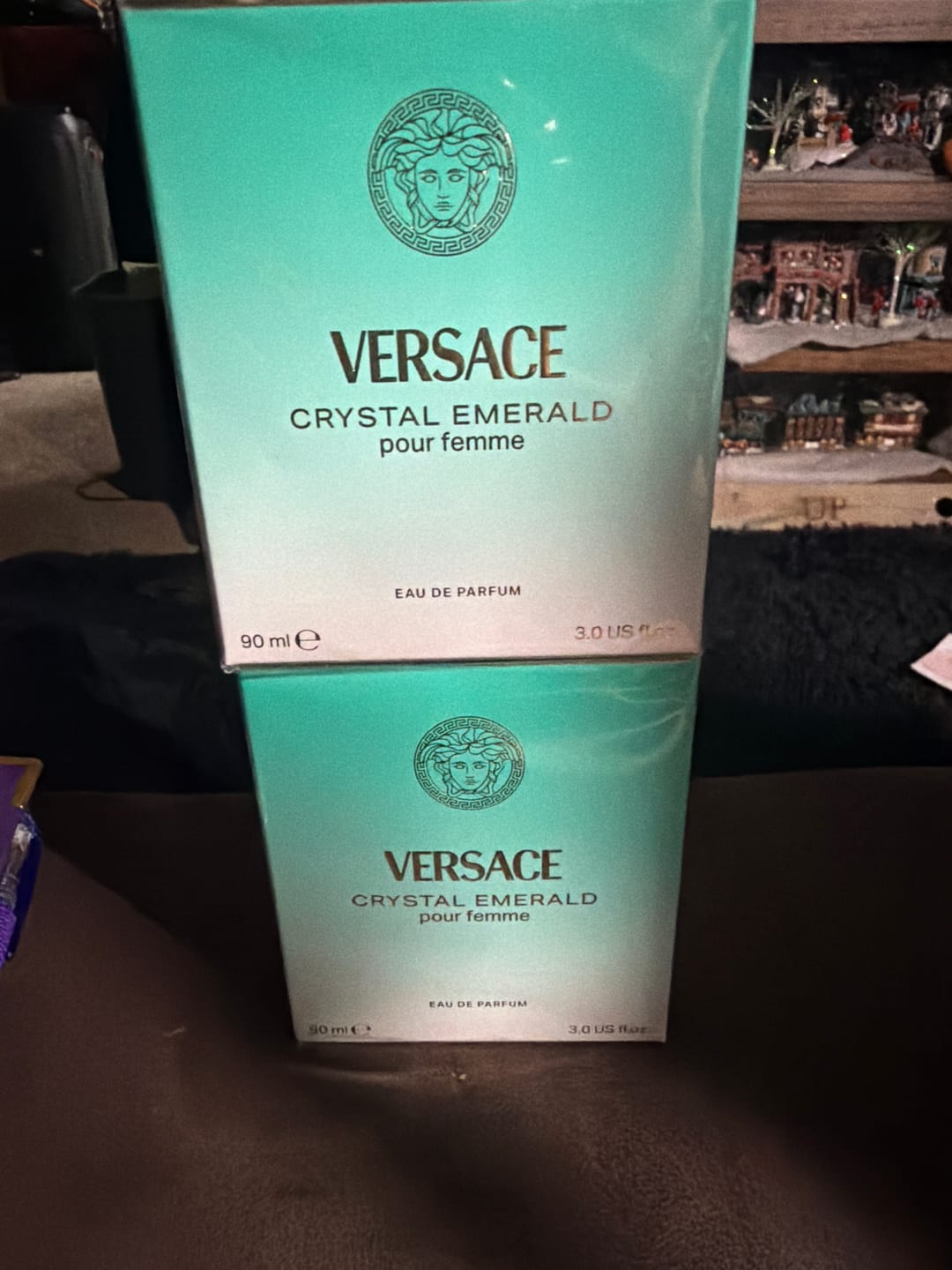 Customer photo review of Versace Crystal Emerald Eau de Parfum for Women 3.0 oz