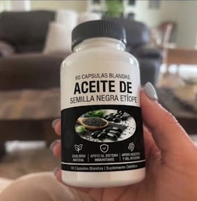 Customer photo review of Semilla Negra Etíope 60 Softgels | Forja Viva