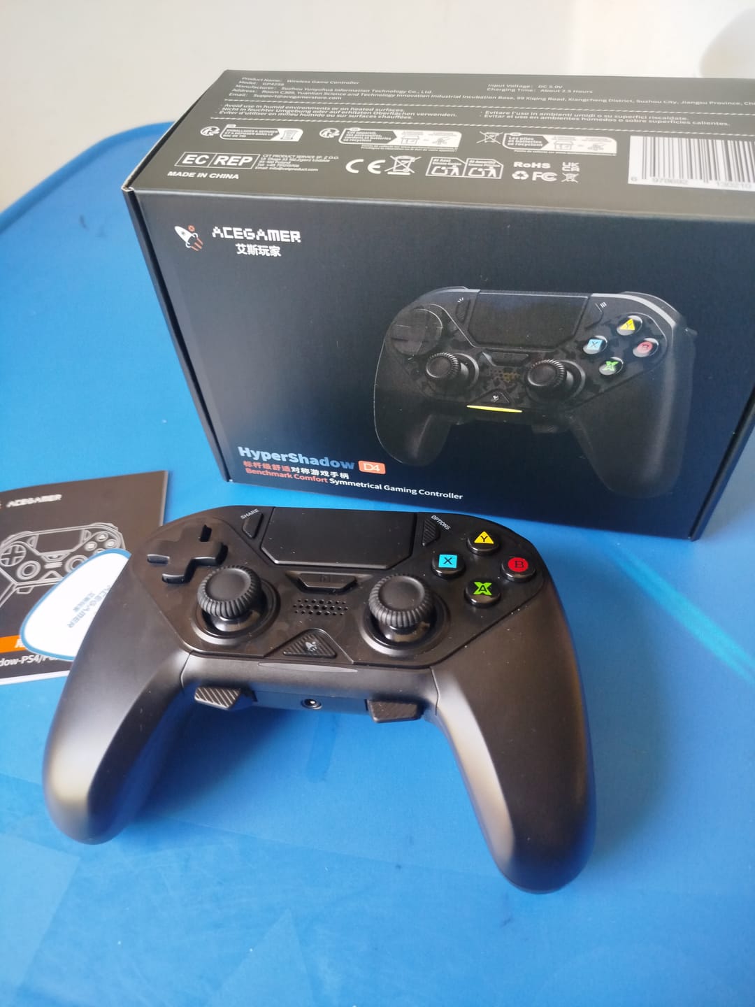 Customer photo review of AceGamer HyperShadow D4  Wireless Controller