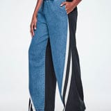 Customer photo review of Dale-Z Denim Combo Pants
