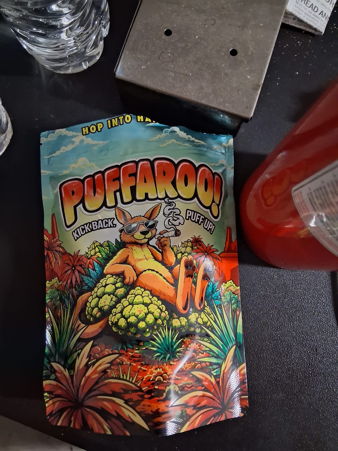 Customer photo review of Puffaroo - Blueberry Headband - 28 Grams - Hybrid