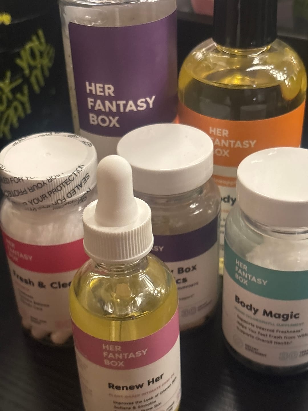 Customer photo review of Ultimate Glow-Up Kit