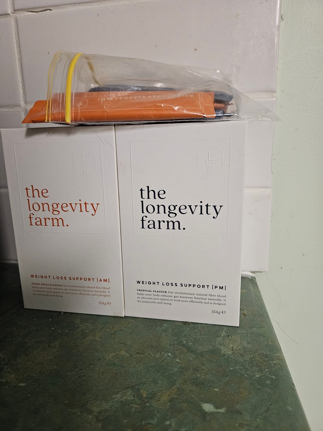 Customer photo review of Weight Loss Support AM & PM