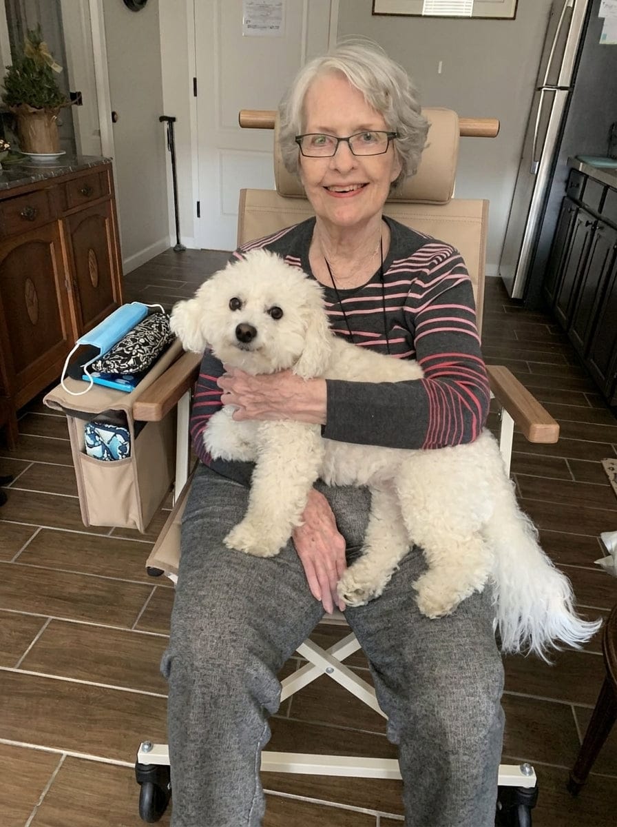 Customer photo review of Bring Mom Along – Foldable Comfort Chair