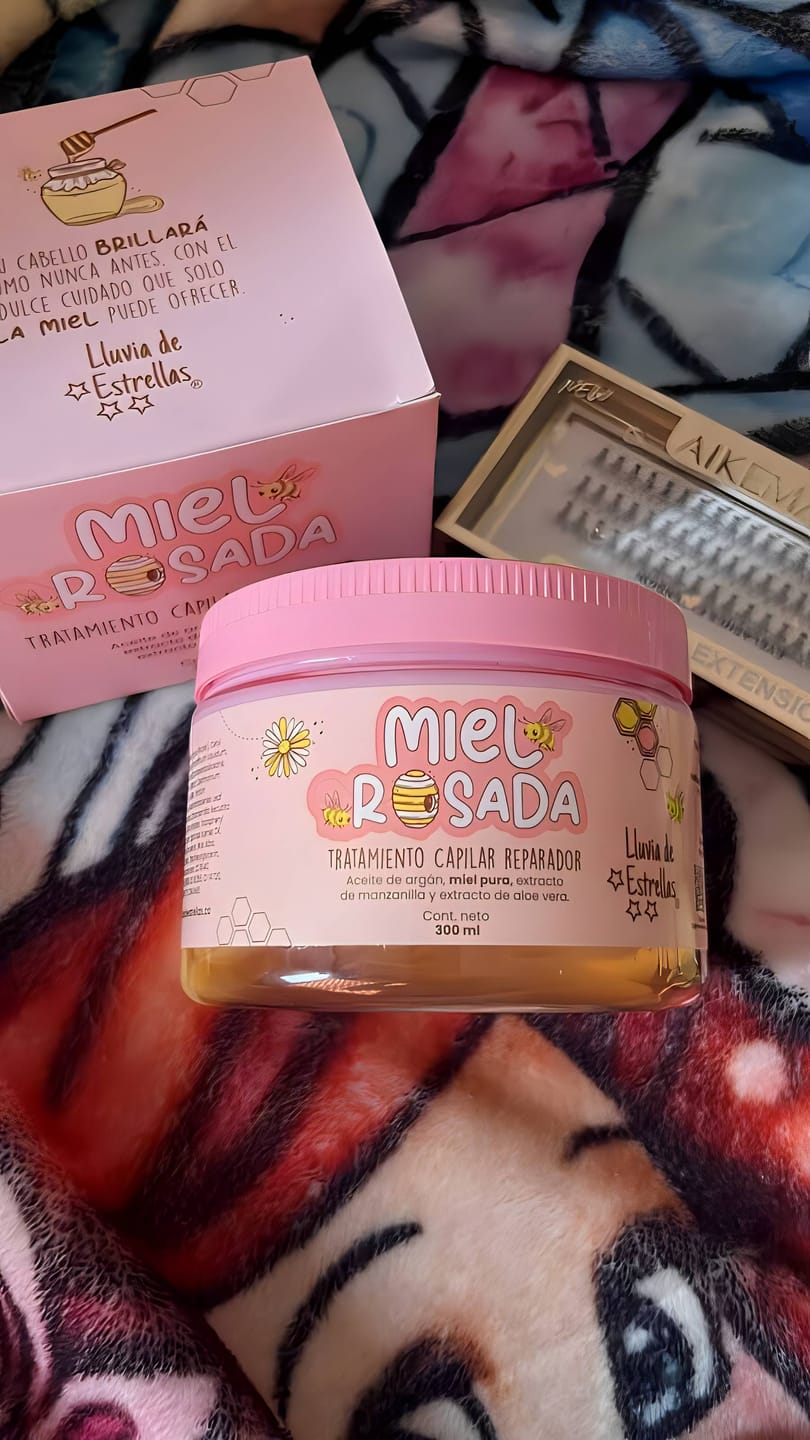 Customer photo review of TRATAMIENTO MIEL ROSADA